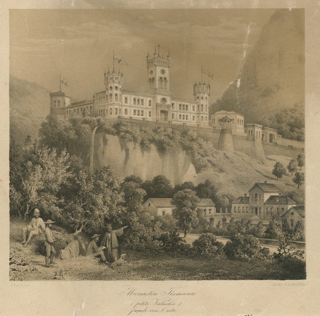 Mănăstirea Tismana - fotografie istorică